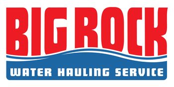 Big Rock Water Hauling Service Logo