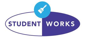 Student Works Painting Logo