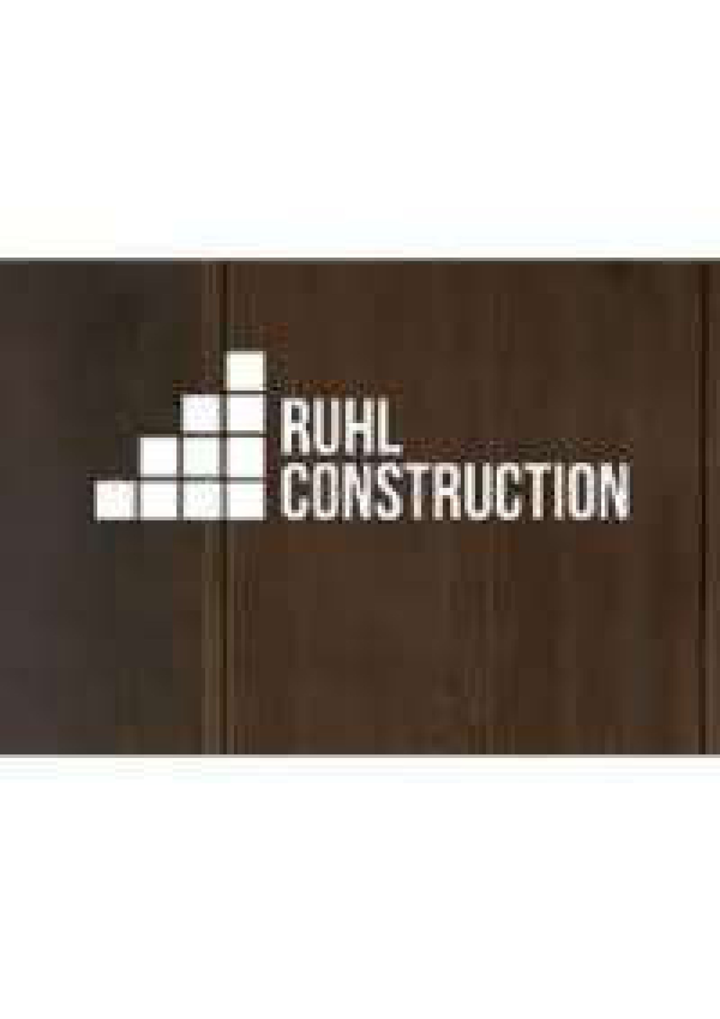Ruhl Construction Logo