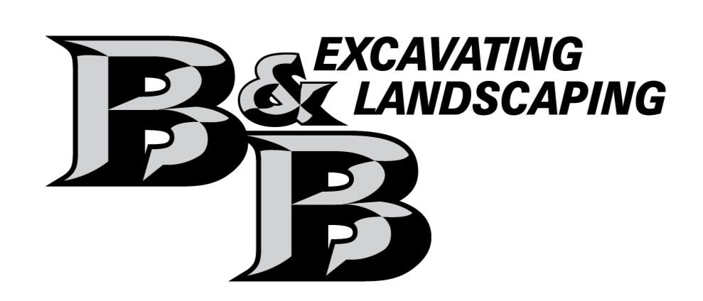 B&B Excavating and Landscaping Logo